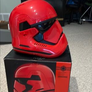 Star Wars Red Stormtrooper Electronic Helmet